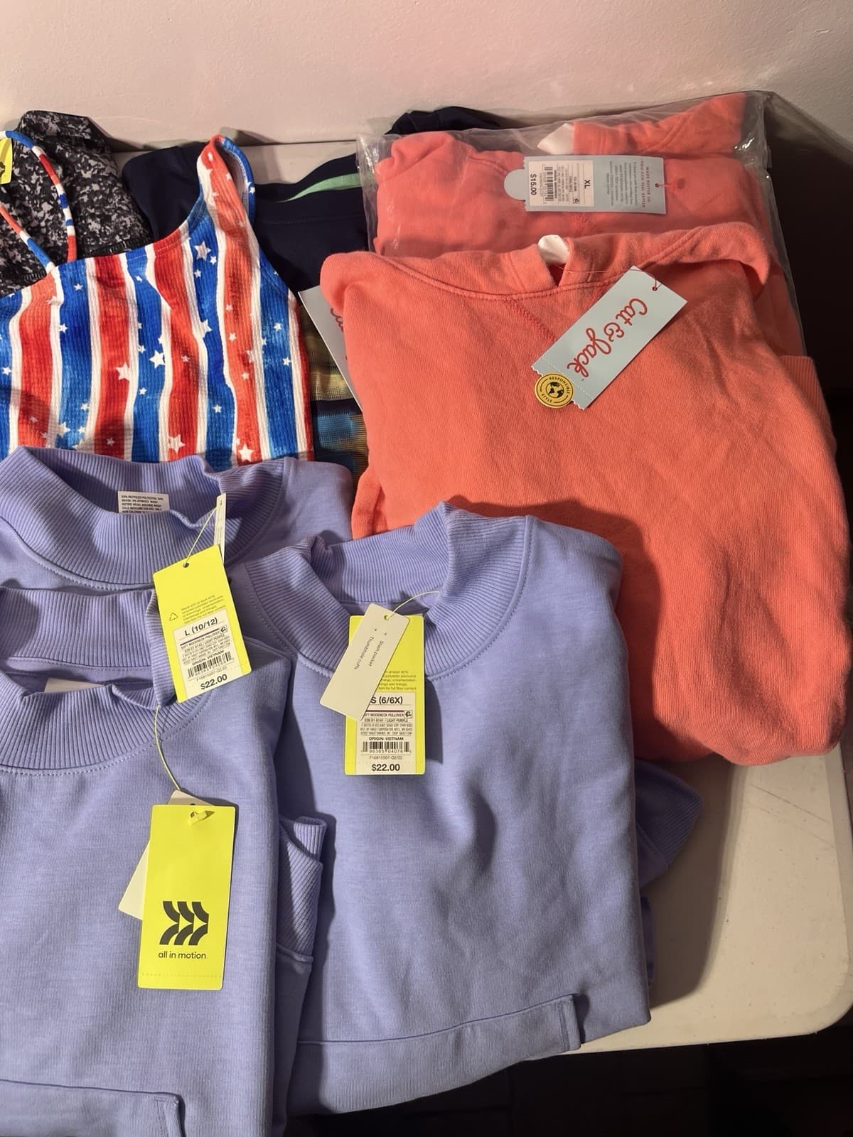 Wholesale Lot of 22 Kids' Clothing Pieces - Mixed Sizes, Colors & Themes- NWT 2