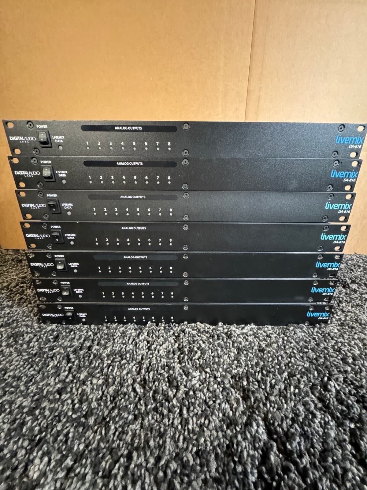 Digital Audio Labs Livemix DA816 8 Ch Analog Output for IEM Stereo (7 Available) 4