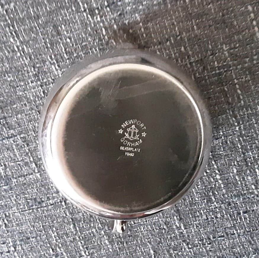 Vintage Gorham Newport Silverplate Creamer YB40 3