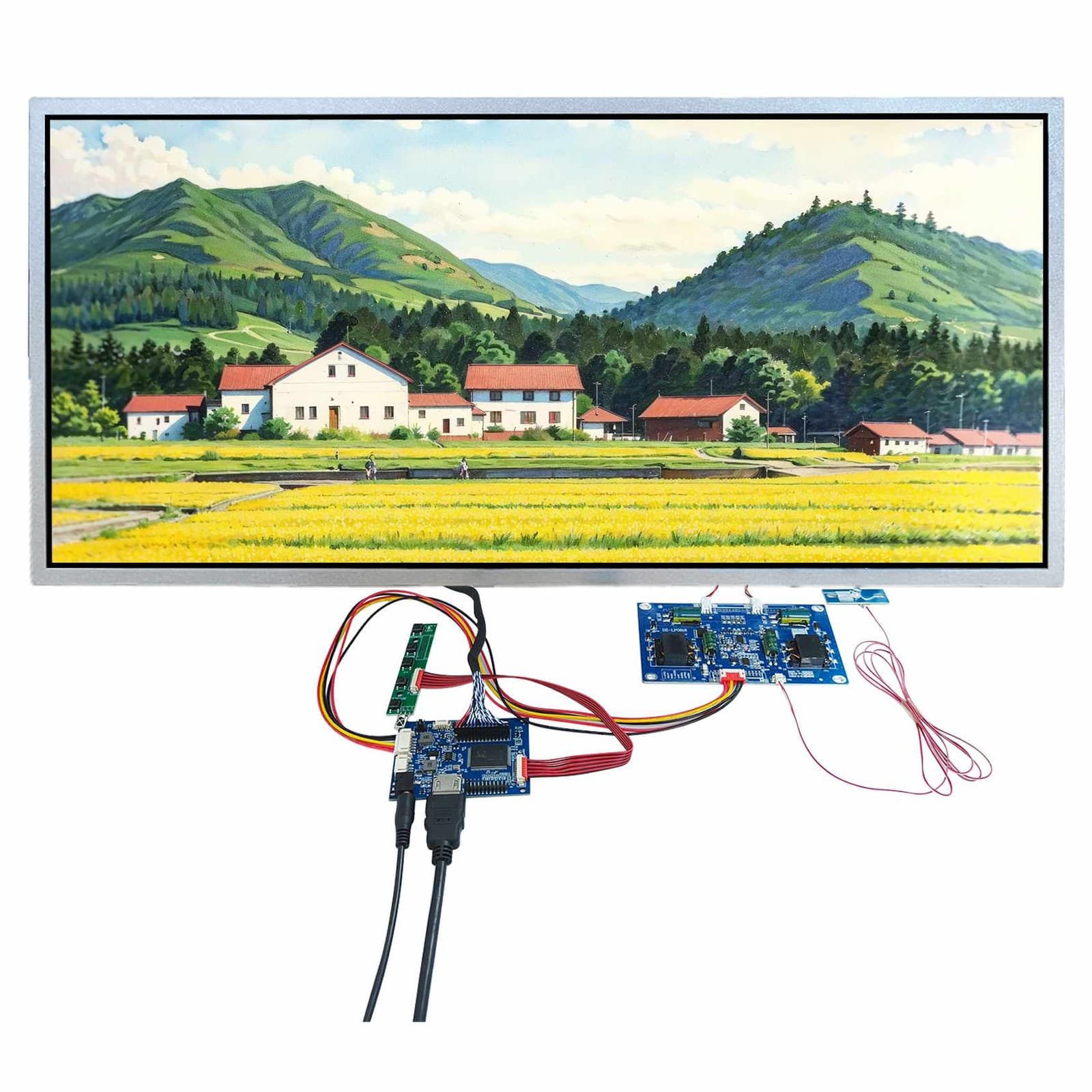 21.5inch 1920x1080 2000nit Out Door LCD Screen With LCD Controller Board