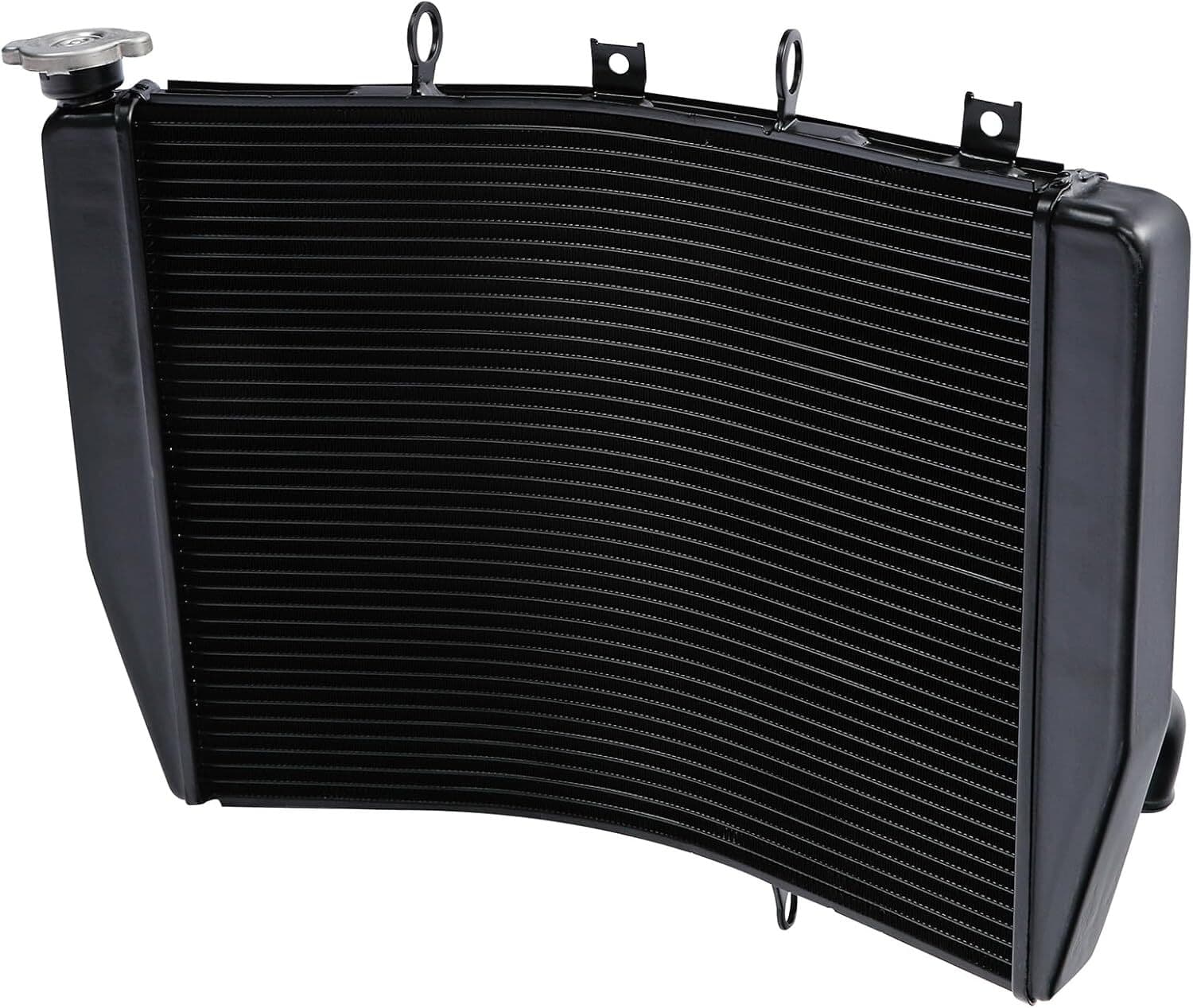 Motorcycle Radiator Cooler Engine Cooling for Kawasaki Ninja ZX-14 ZX1400C ZX14R 4