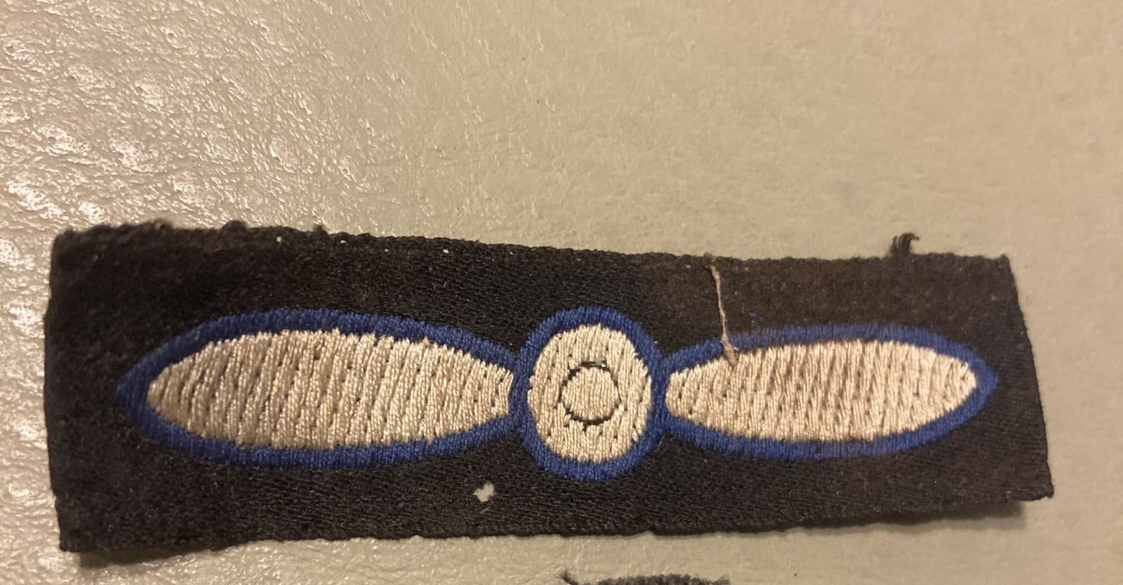 2 WWII RAF Patches Great Britain Dieu Et Mon Droit & Propeller 2