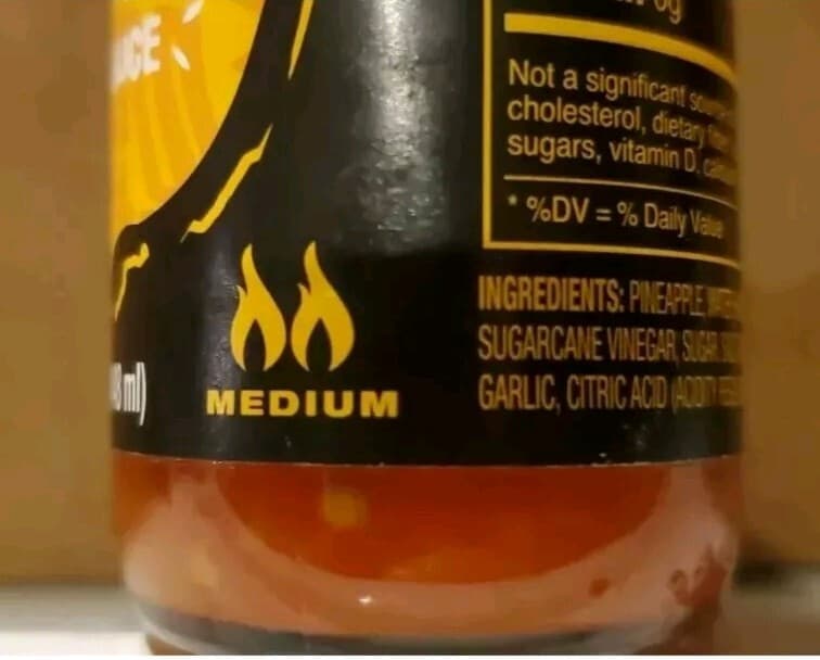 Fresh Finds (SET OF 3) PINEAPPLE HABANERO Chili Pepper Hot Sauce 5oz Each 3