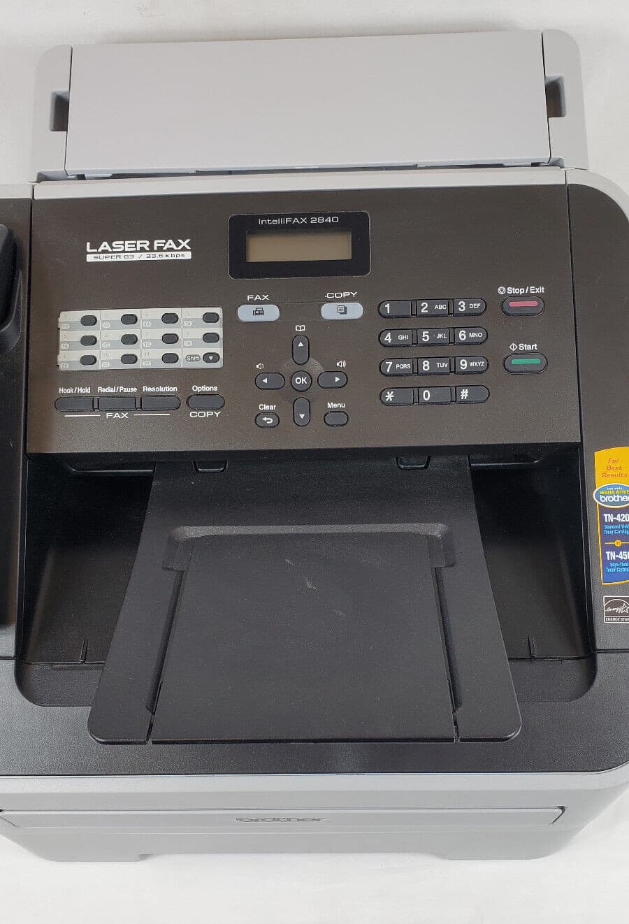 Brother IntelliFAX 2840 Laser Fax Machine and Copy Fax 2