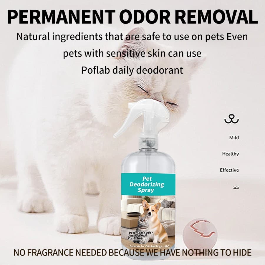 Pet Odor Eliminator Spray Dogs Cats Freshener Urine Poop Potty Deodorizer 17 oz 4