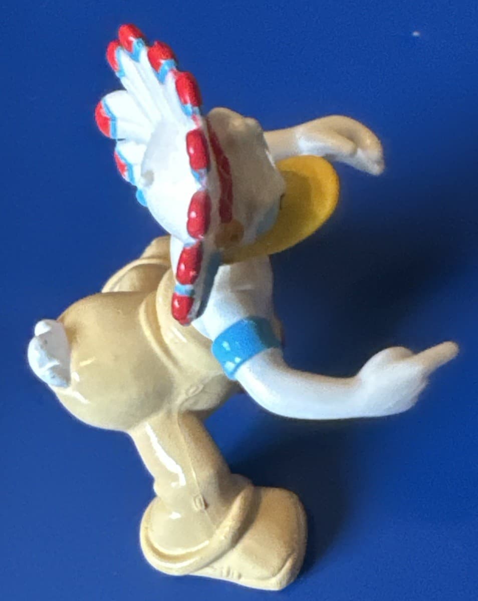 Native American Indian Disney Donald Duck PVC figure 2.5 Inches 6