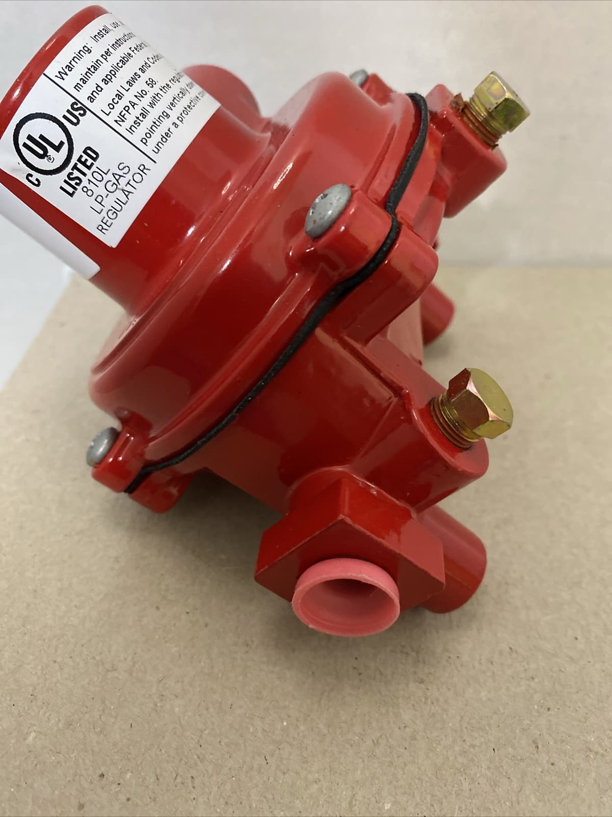 FISHER LP-GAS REGULATOR R122H-AAJ SPG RANGE 10PSI 3