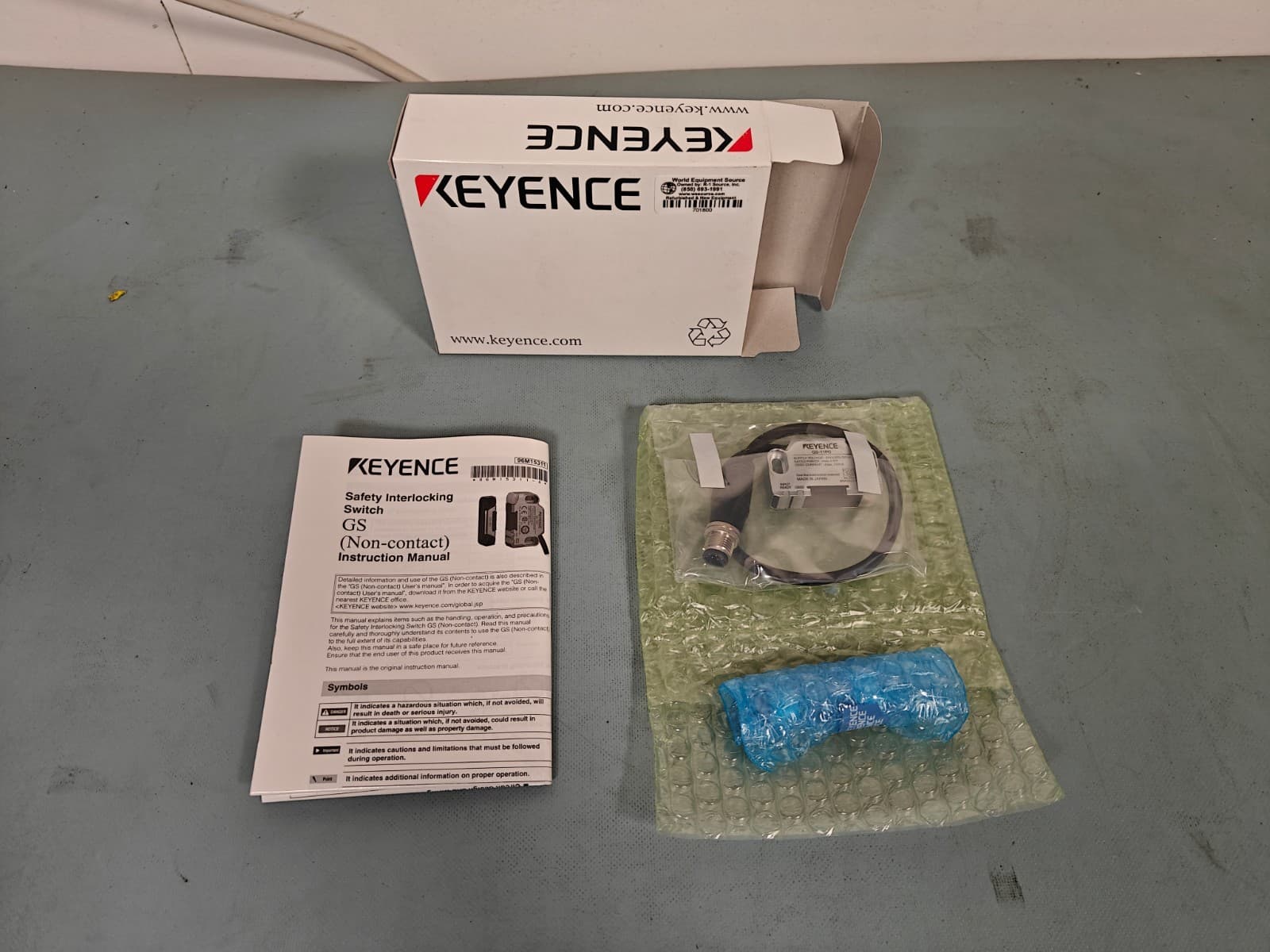 Keyence GS-11PC Safety Interlocking Switch 3