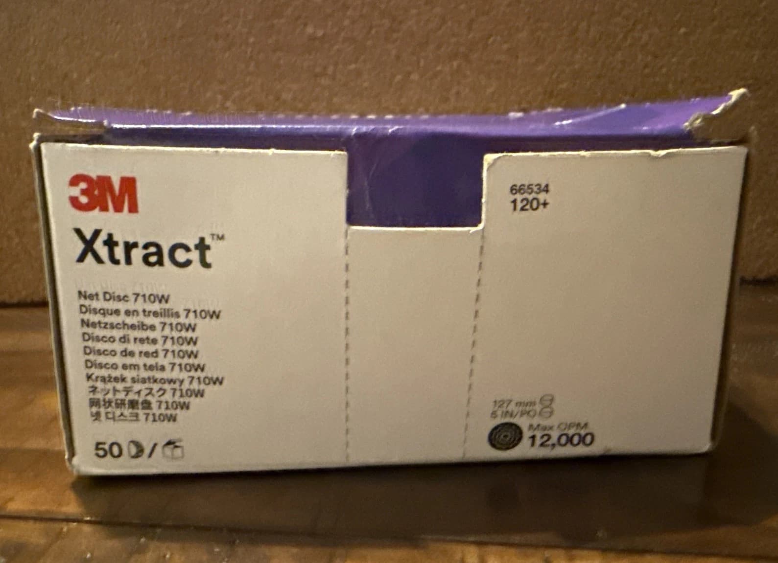 3M Xtract Cubitron II SANDING DISC 710W - 50 PACK