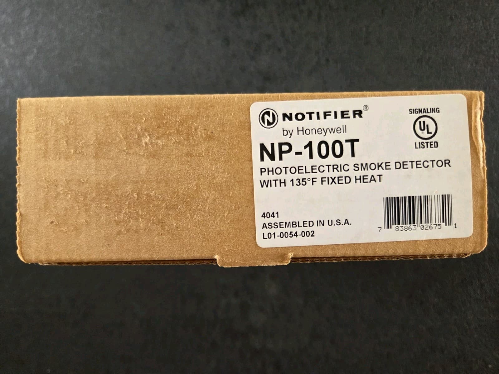 NOTIFIER NP-100T COMBO PHOTO SMOKE/135° FIXED TEMP HEAT DETECTOR - NEW 35 AVAIL. 4