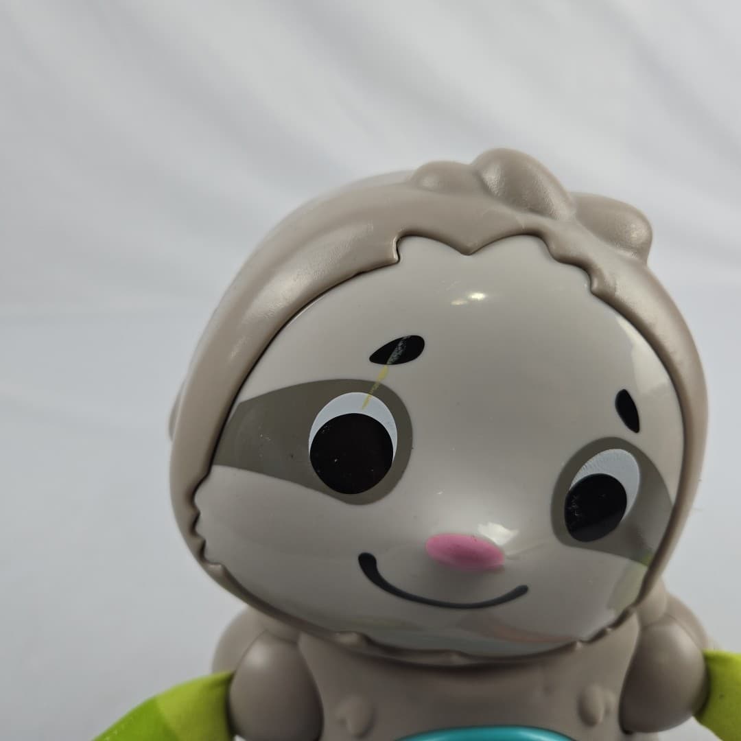 Fisher Price Linkimals Smooth Moves/Sings Sloth Interactive Educational Toy 10" 4