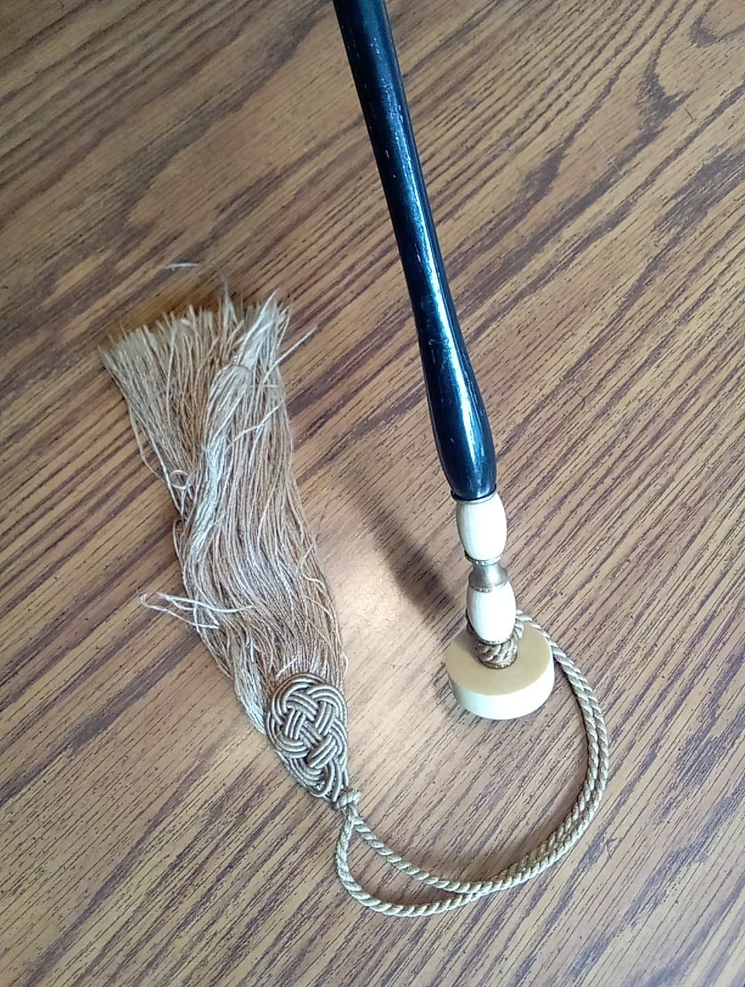 RARE Vintage 1930's 40s CALVAIRE Saks 5th Ave Umbrella Parasol - Made In Italy 2