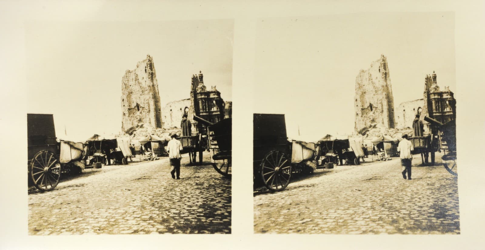 World War 1 Stereoscopic Images, Stereoviews, Rare Publisher, 25 in total 3