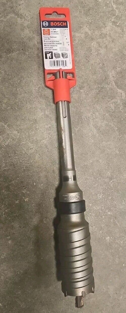 Bosch HC8501 1-3/4-Inch x 7-Inch x 12-Inch SDS Max 1-Piece Core Cutter NEW 2
