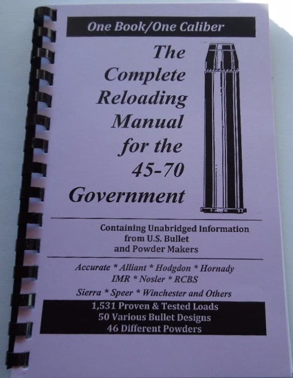 .45-70  45-70 Government The Complete Reloading Manual Load Books Latest Version