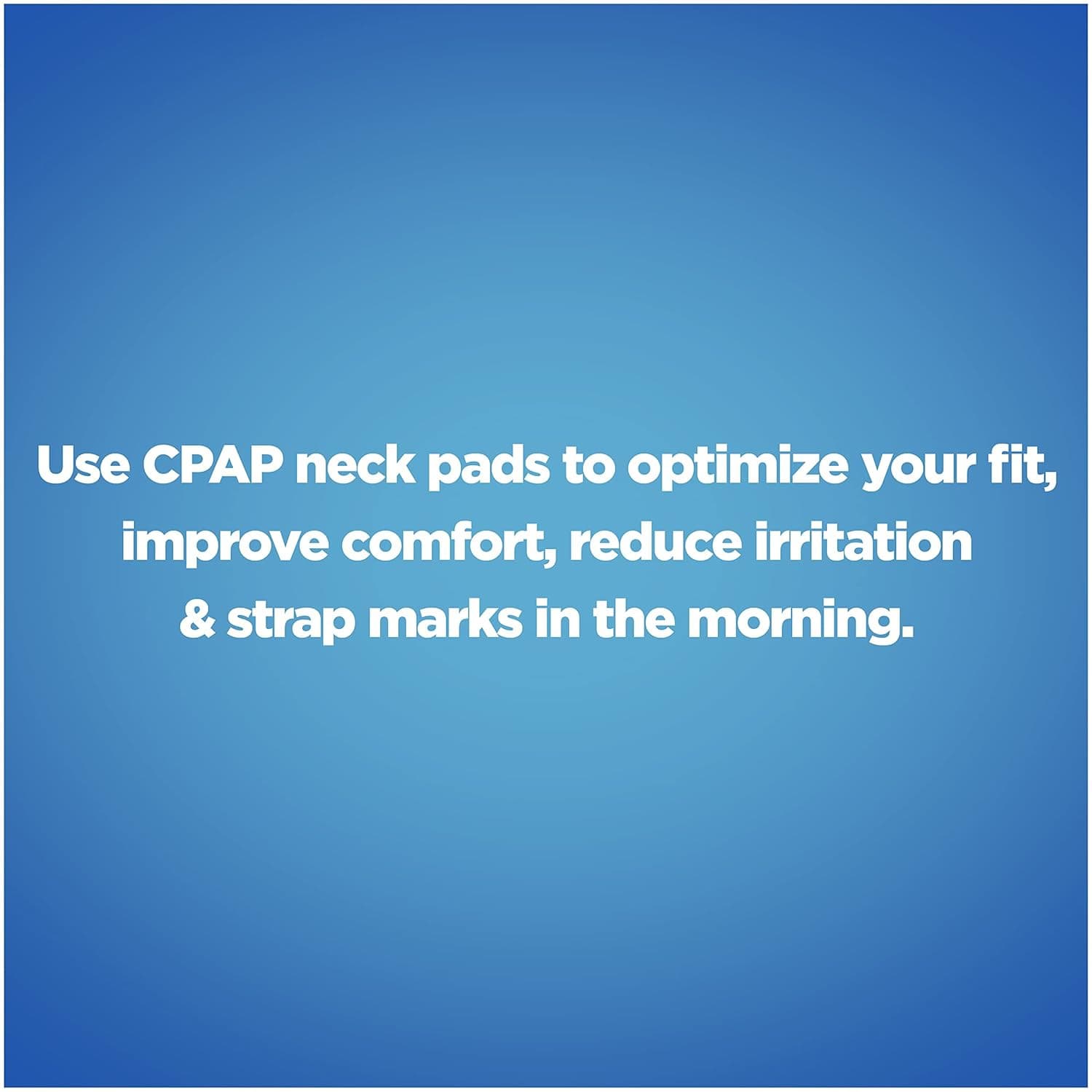 Resplabs CPAP Neck Pad Compatible with Most CPAP Mask Headgear - Includes 2 CPAP 2