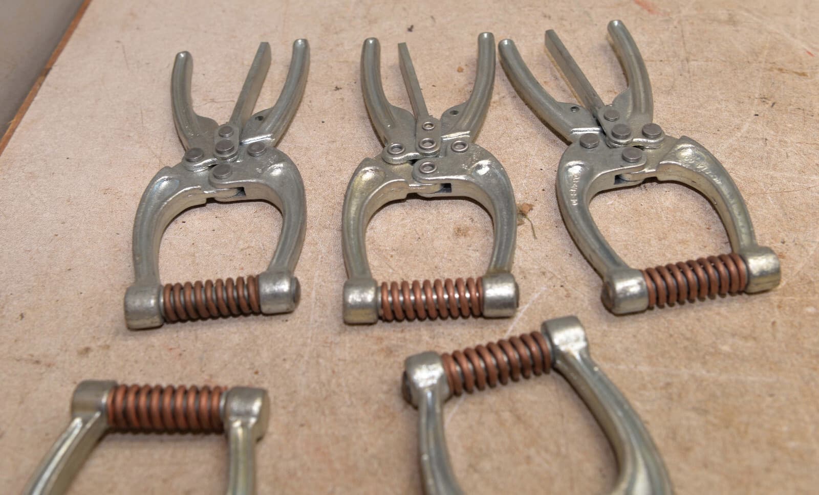 5 Destaco P/N 462 welding toggle squeeze clamp blacksmith knifemaker tool D4 2