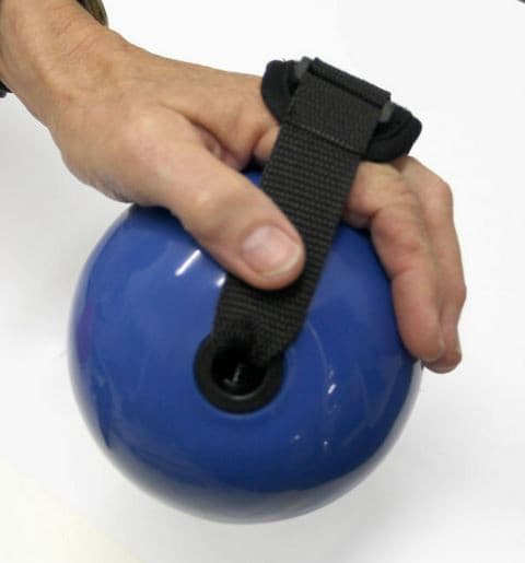 1lb Sand Filled Soft Weighed TONING Ball Adjustable Straps PAIR Safe Exercise 2