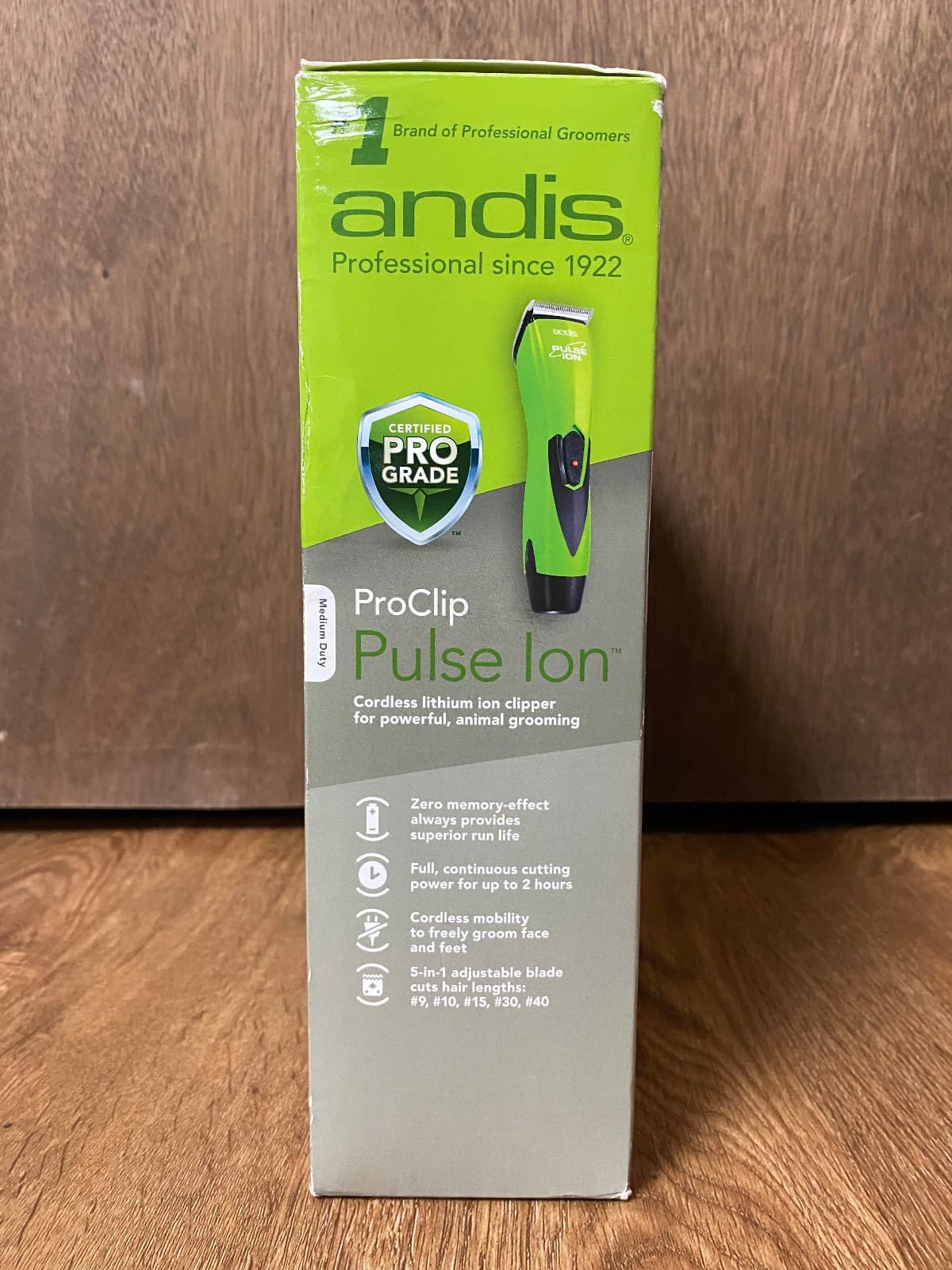 Andis Proclip Pulse Ion Medium Green Dog Trimmers 2