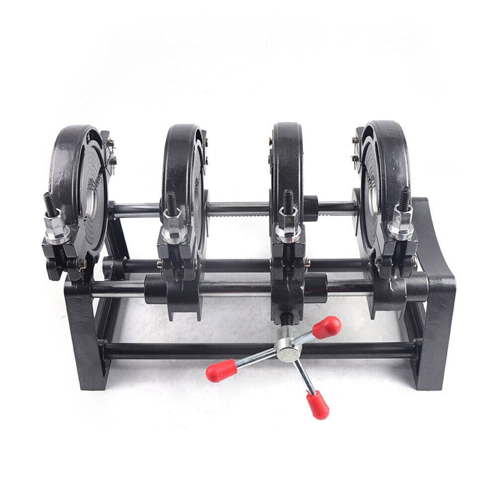 Manual Piping Pipe Fusion Welder 4 Clamps HDPE PP PE Butt Fusion Welding Machine 3
