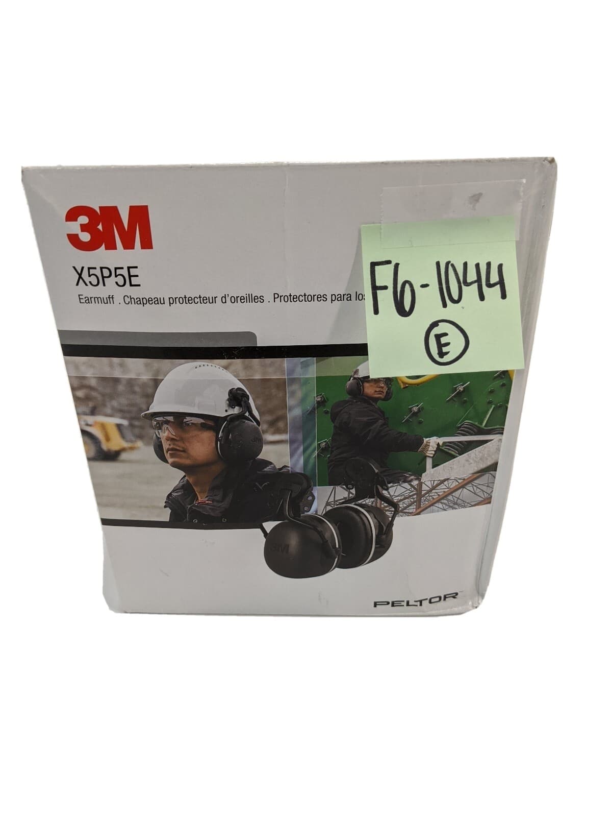 3M PELTOR Hard Hat Attached Electrically Insulated Earmuffs X5P5E