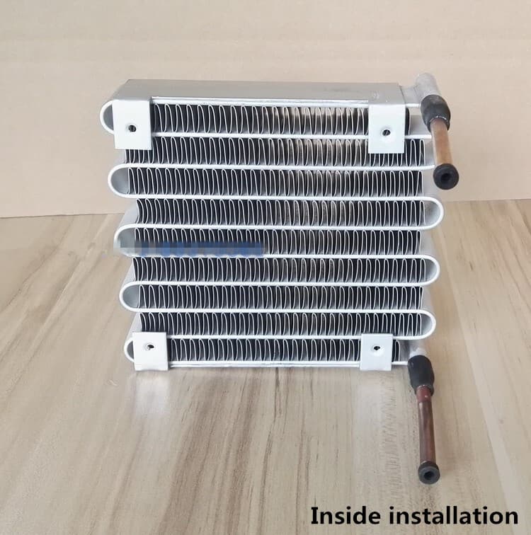 1pcs WT1232S1 aluminium Micro Radiator Condenser Copper Tube Evaporator 12CM FAN 6