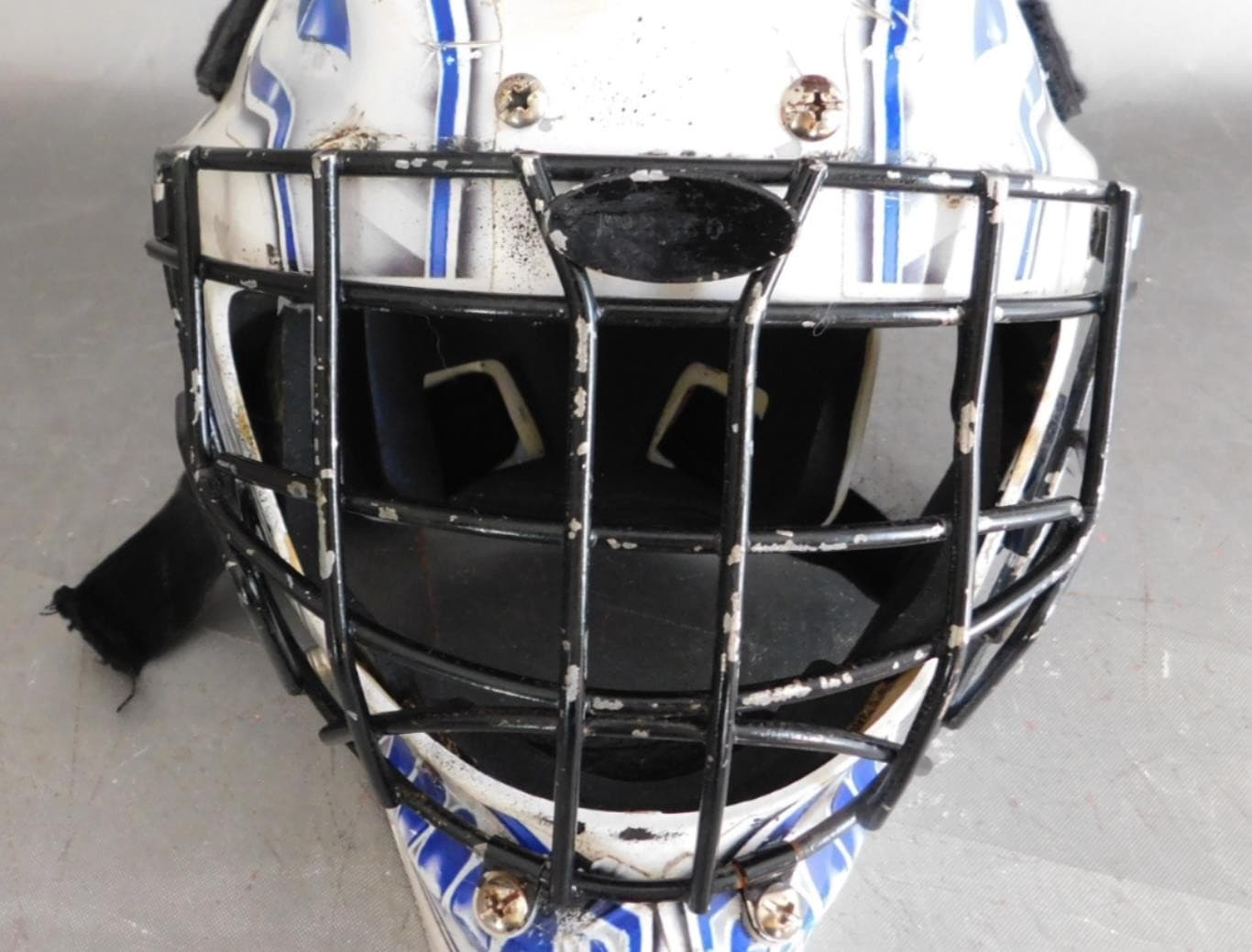 Preowned,Hockey Goalie Mask,Good Condition,Beer League,Unknowned Maker No Tariff 4