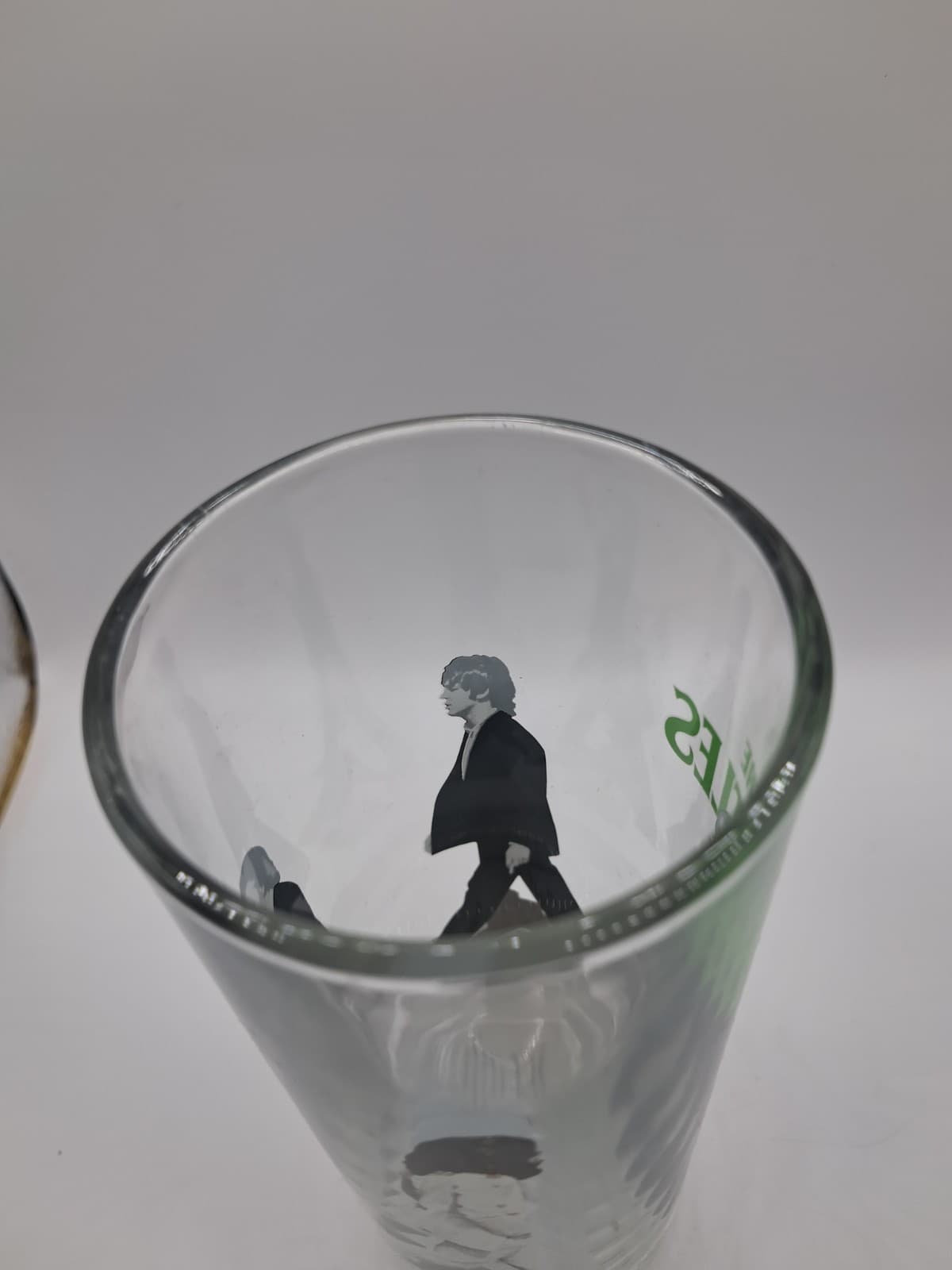 The Beatles Abbey Road Paul George John Ringo Glass  Bar Tumbler 6" Apple Corp 5