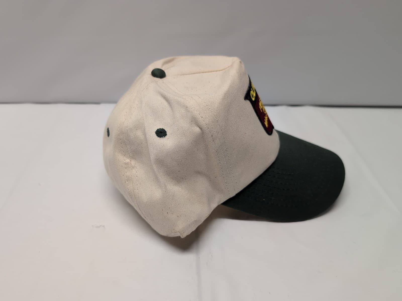 OLIVER TRACTOR Hat Cap Finest In Machinery Canvas & Green Excellent Condition  2