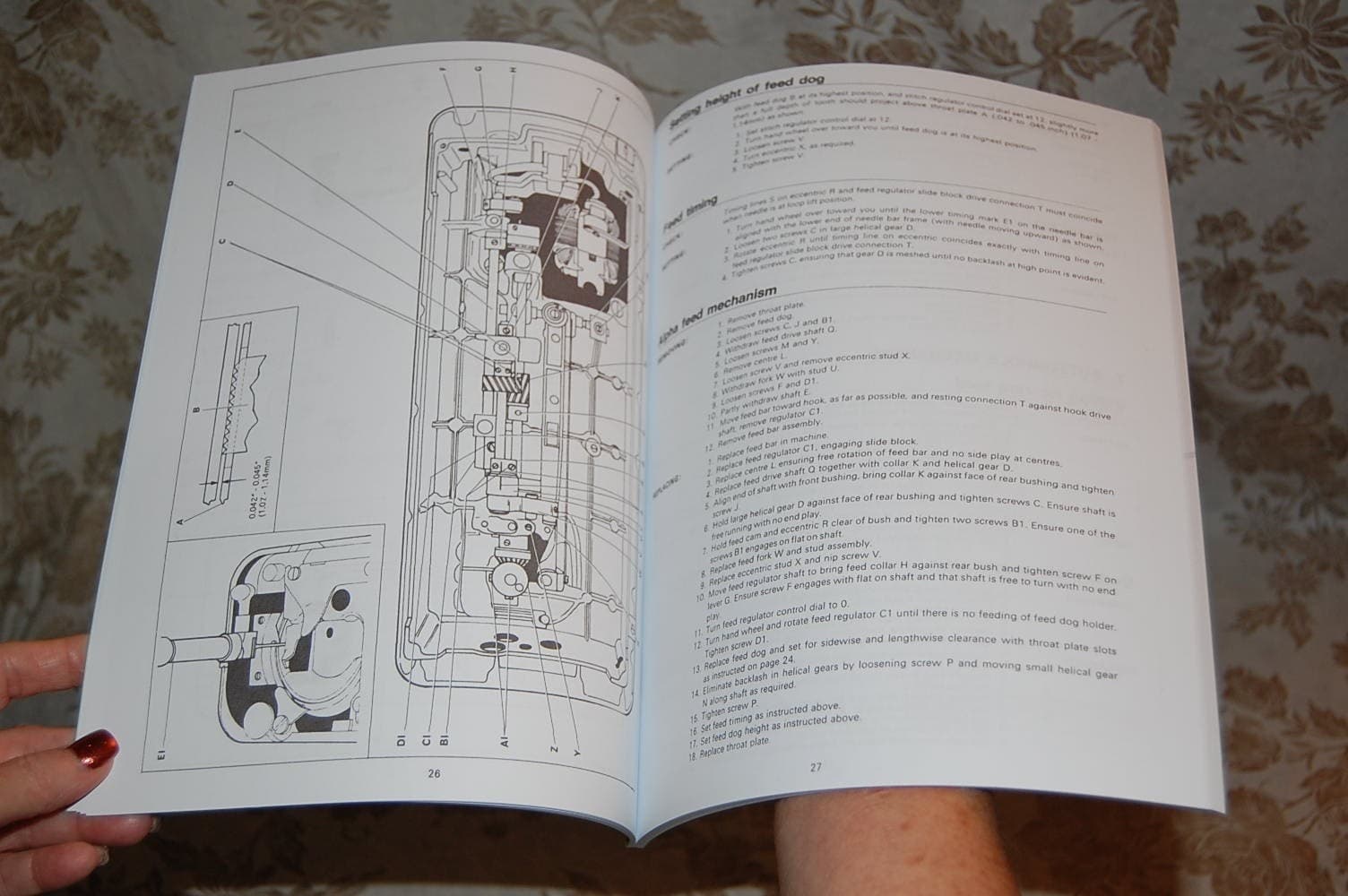 80-Page Service Manual for Singer 518 538 514 534 513 533 Sewing Machines 5