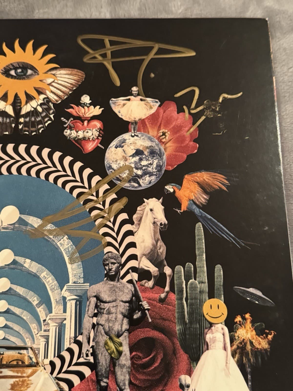 OneRepublic SIGNED Artificial Paradise Vinyl Brand New Autographed Ryan Tedder 4