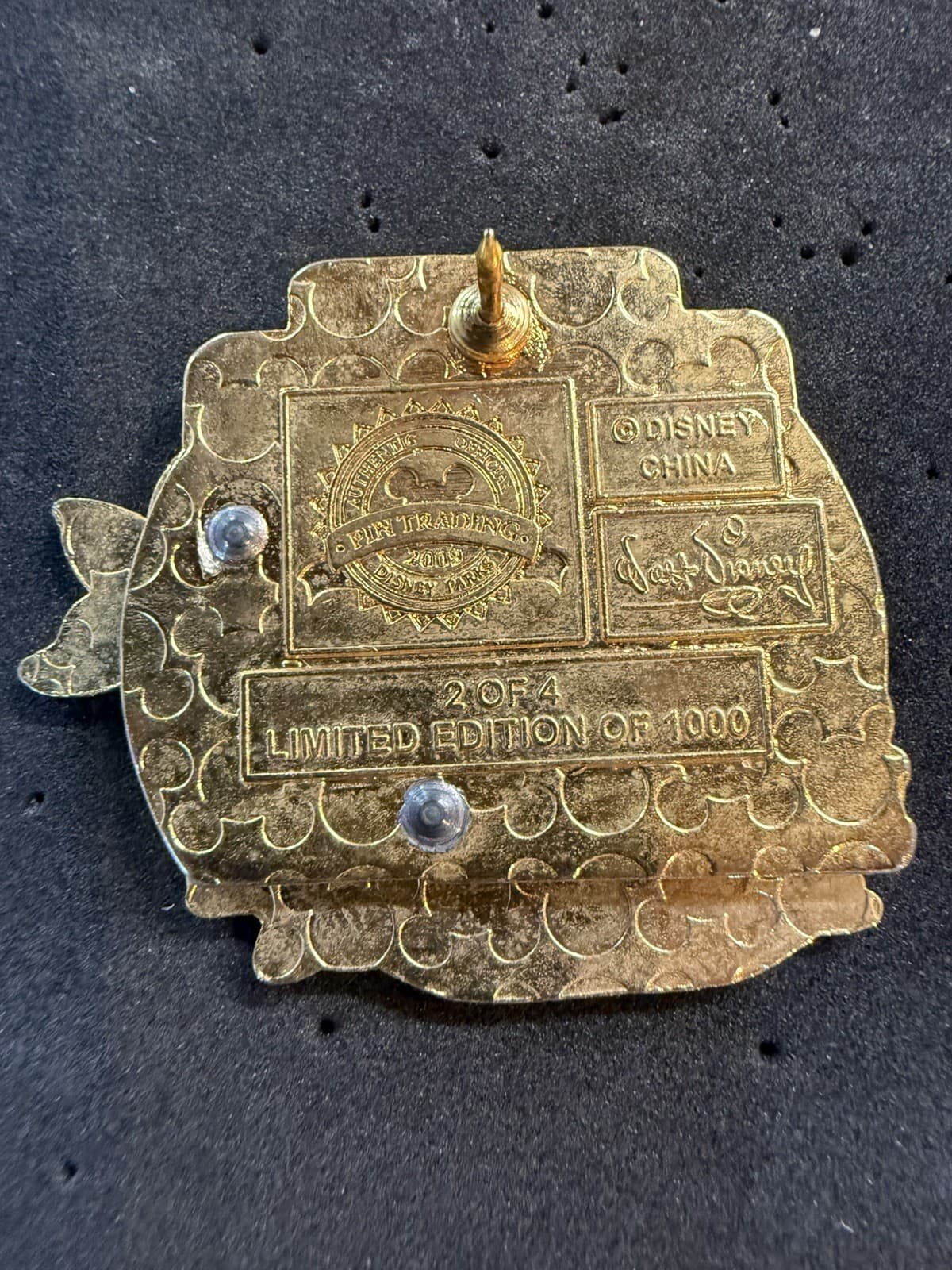 Disney Walt’s Classic Collection Pinocchio Pin LE 1000 Figaro Cleo 2