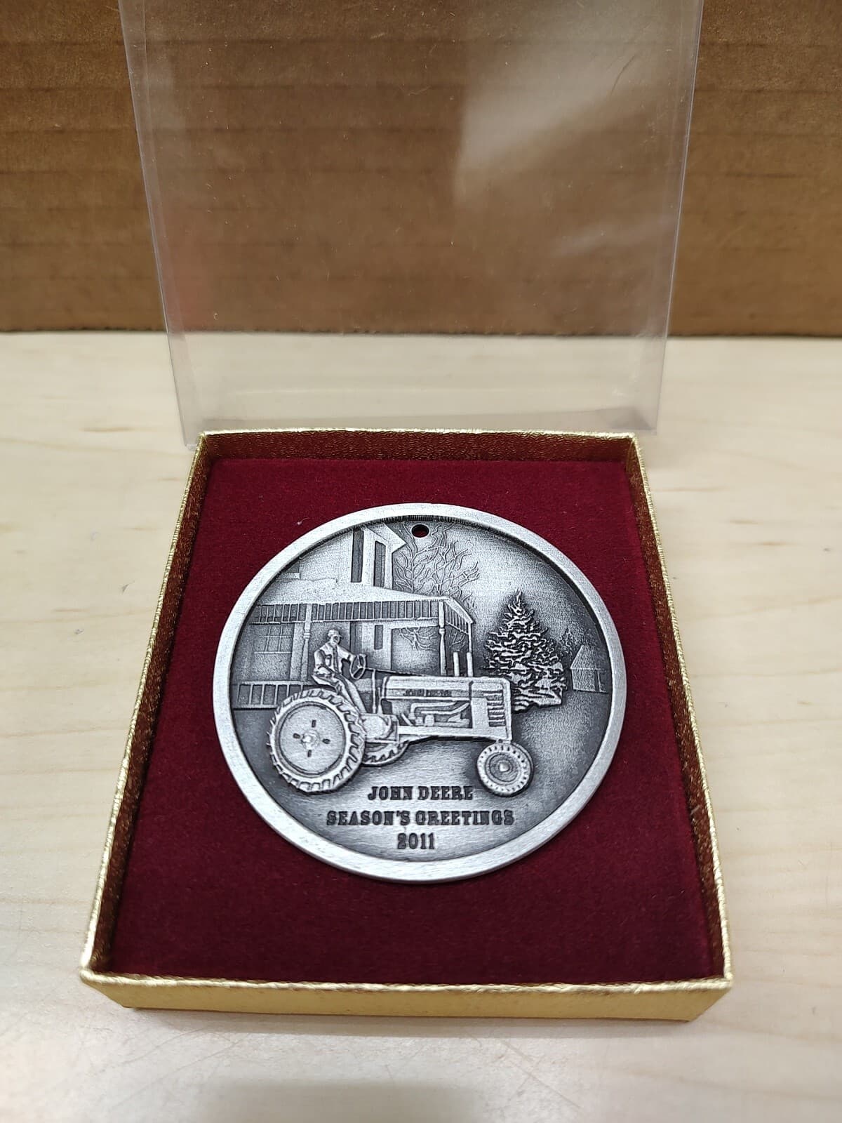 2011 SpecCast John Deere Limited Edition Holiday Christmas Ornament EUC