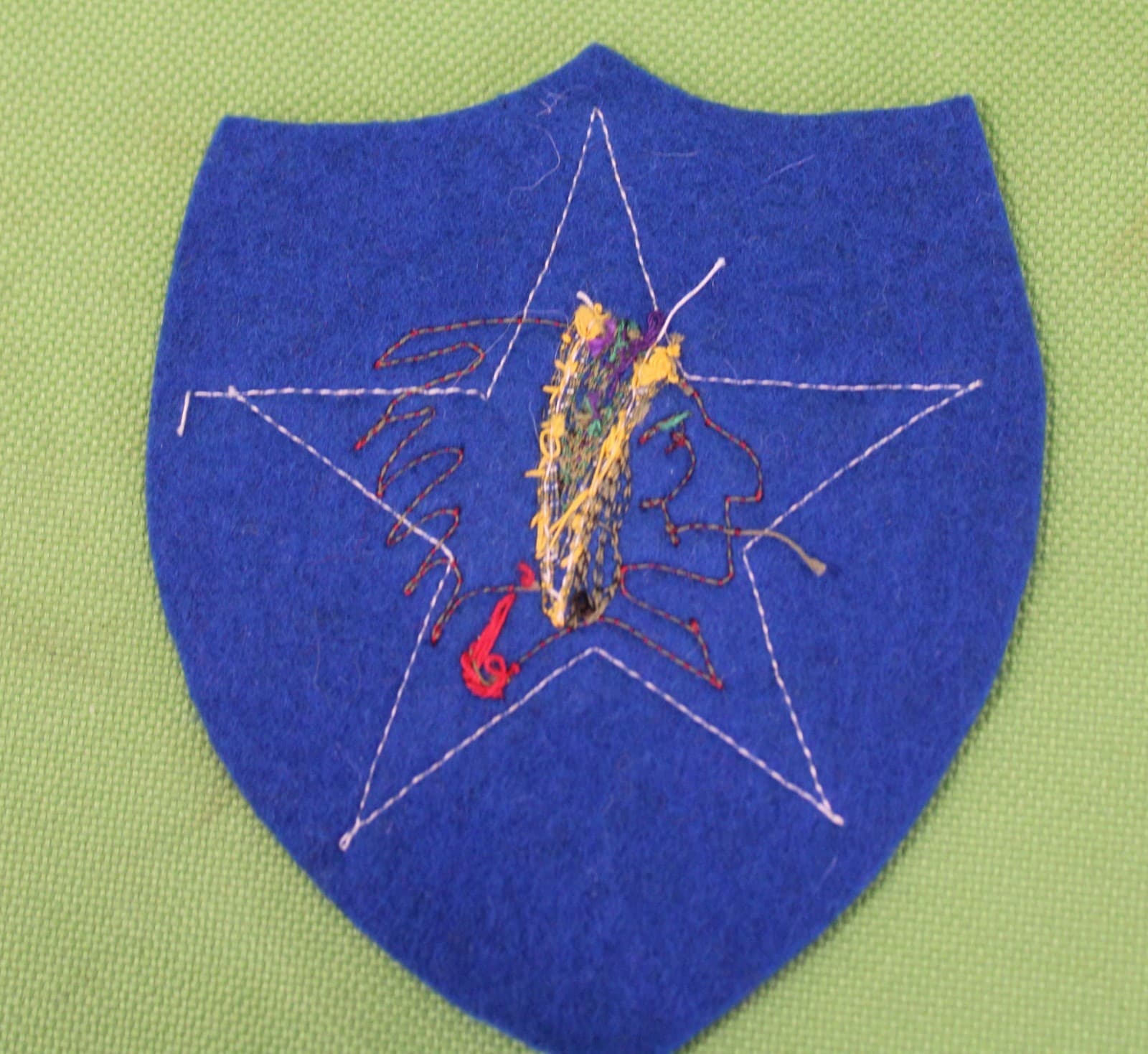 US World War I Army AEF 2nd Infantry Division Shoulder Sleeve Patch 3