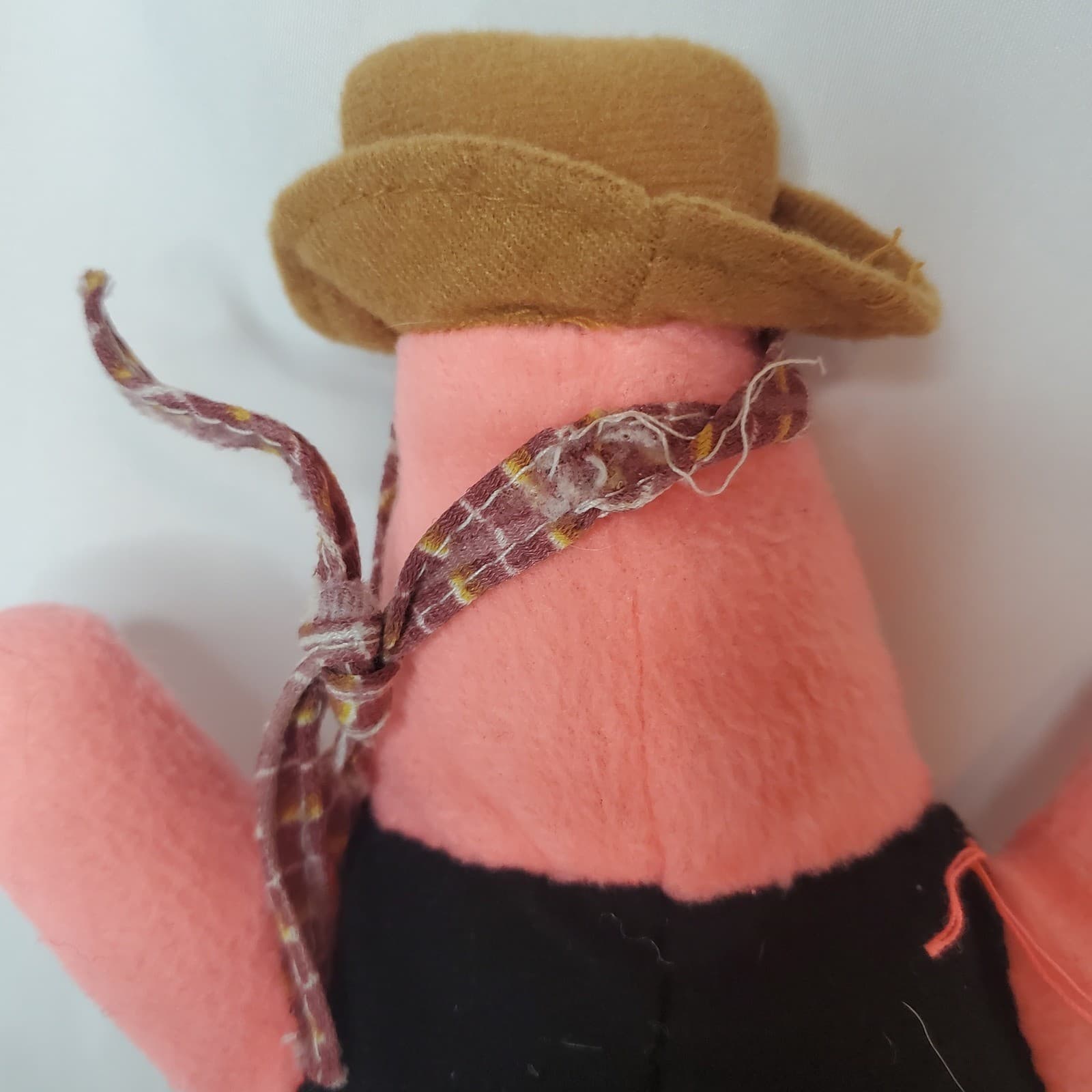 NATCO SpongeBob SquarePants Patrick Star Cowboy Sheriff Plush Toy Doll 4