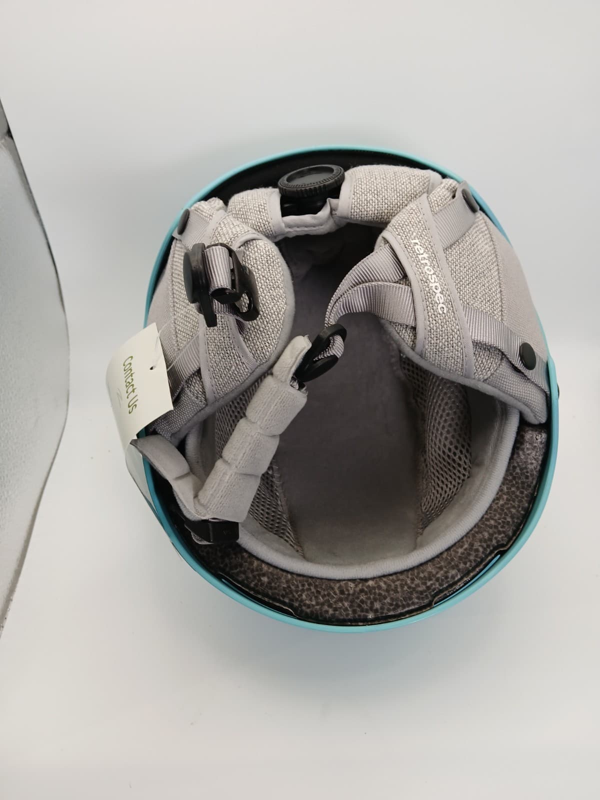 Retrospec  Ski Helmet - Small-Teal. No Glasses. 5