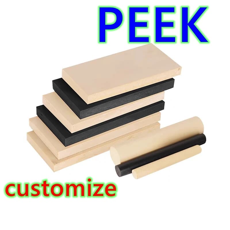 1PC Peek Sheet High Temperature Resistance Polyetheretherketone Board Peek Plate
