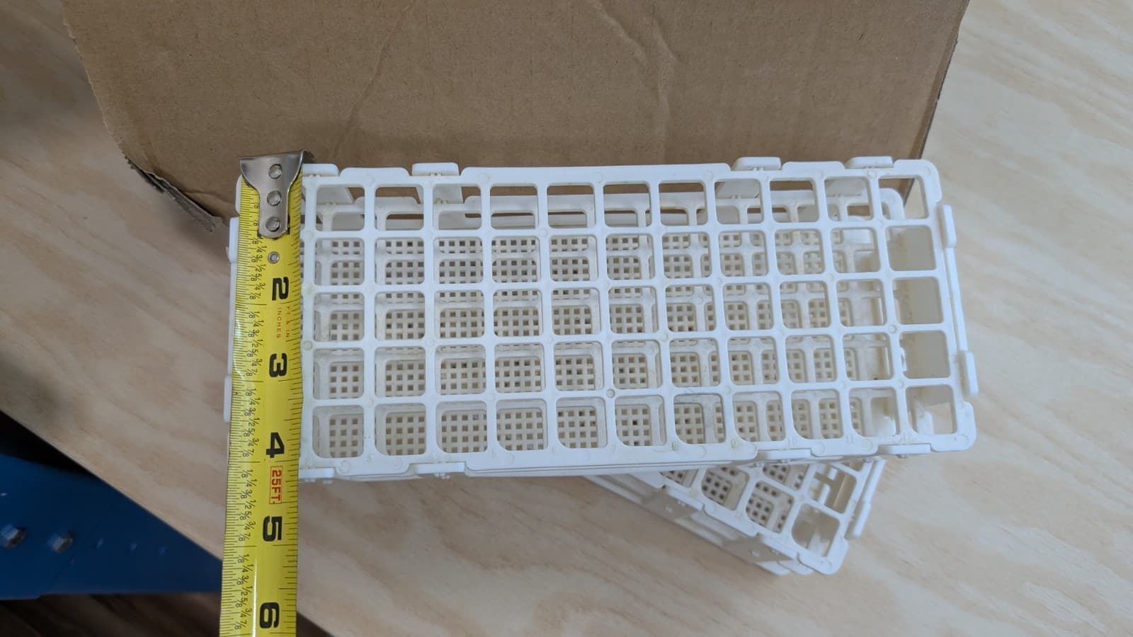 LOT 10 Eisco Labs Polypropylene Test Tube Rack 60 16mm Tubes Autoclavable 3