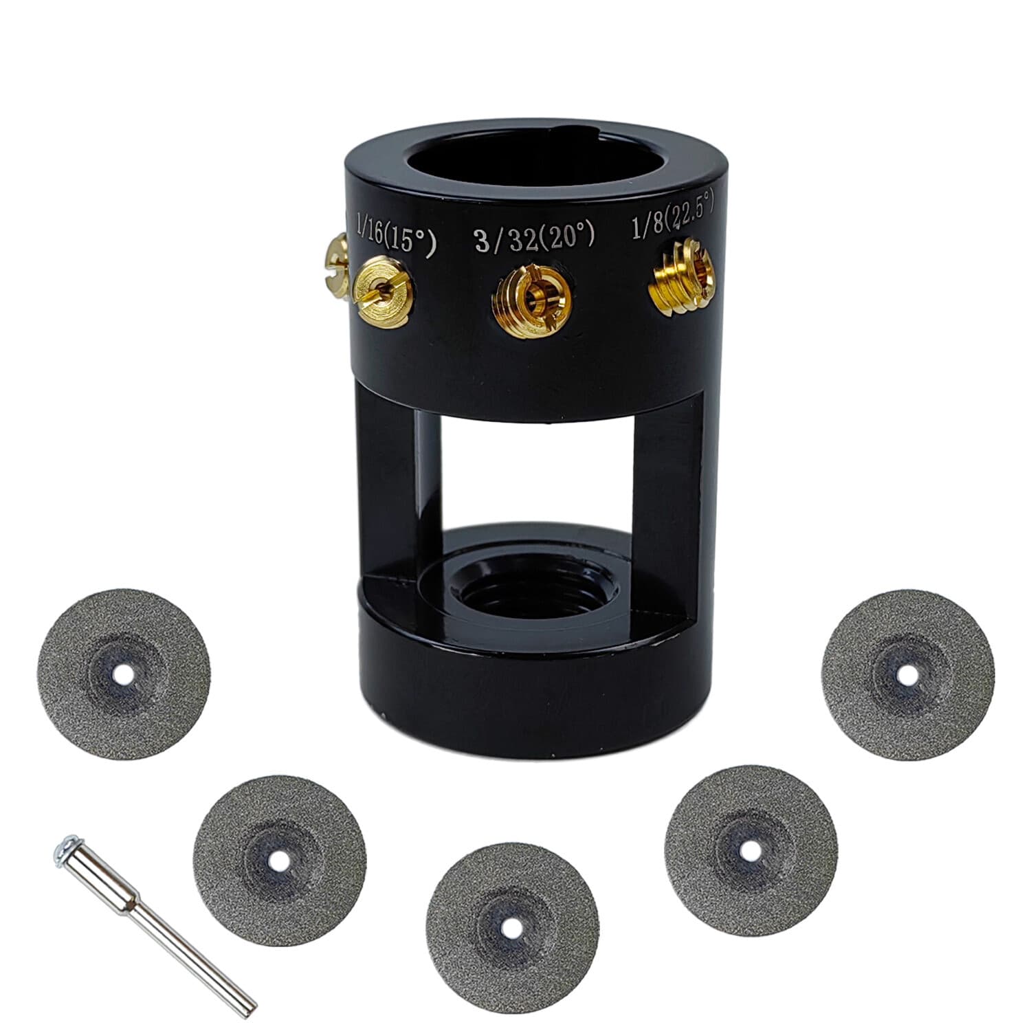 Tungsten Grinder Sharpener Multi-Angle & Offsets Head Tool TIG Welding 2