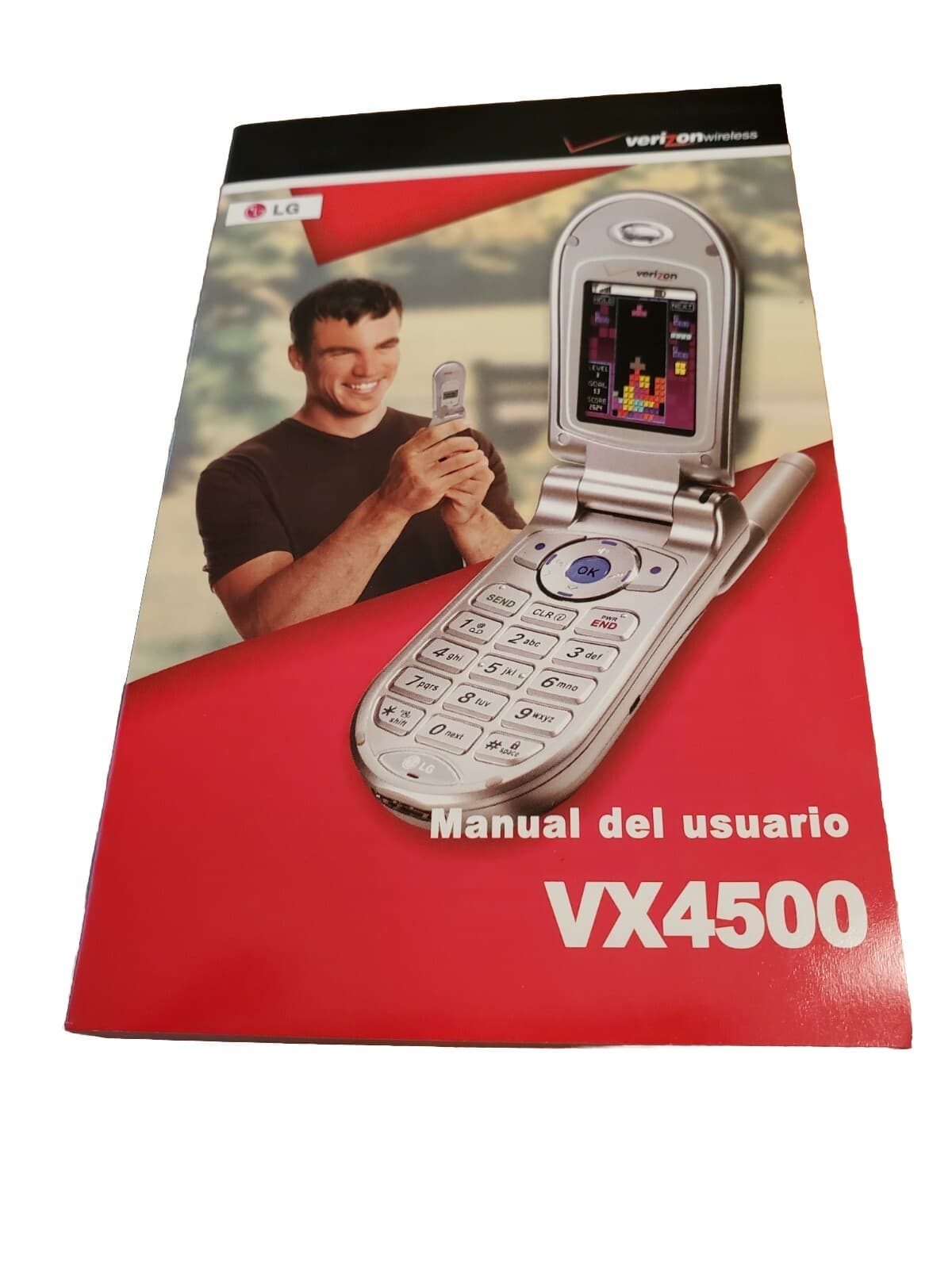LG VX4500 Cellular Cell Flip Phone User Guide 2