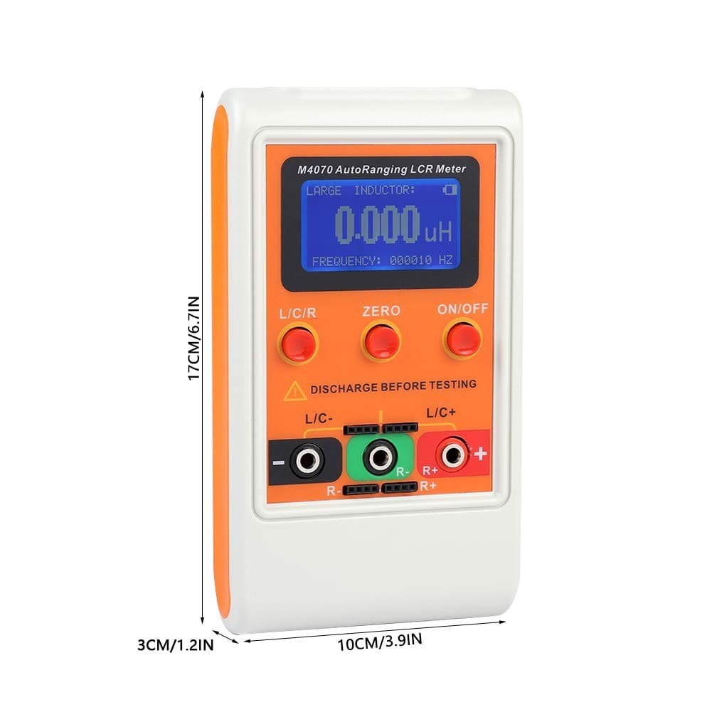 M4070 Handheld LCR Meter Auto Ranging Capacitance Inductance Resistance Tester. 2