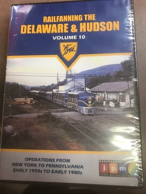 DVD Railfanning the Delaware & Hudson D&H Vol 10   NEW  Oct 2025