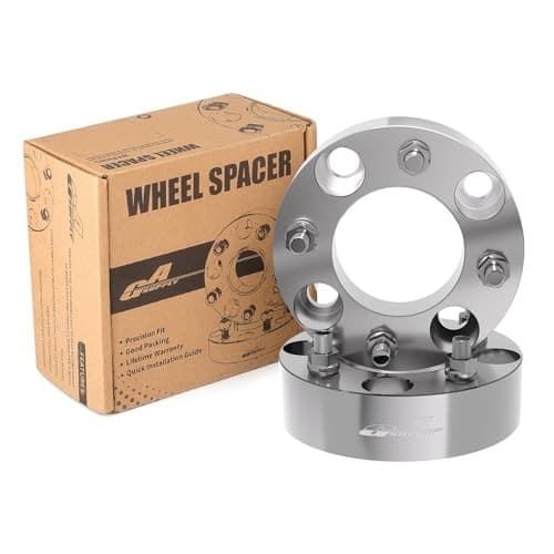  ATV Wheel Spacers 4x110, Compatible with CFMoto, 1.5"-12×1.25 -2pc silver 2
