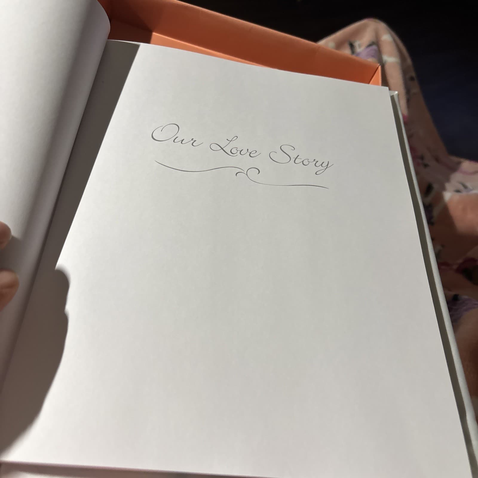 HIS and HER’S Studio White Lace Bow “A Wedding Keepsake” Memory Book 9x12 3