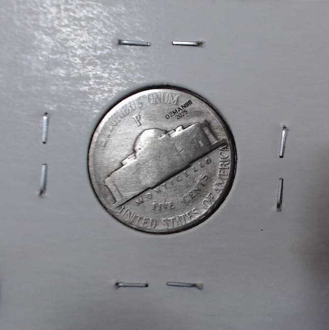 HOBO Rock Out With Your Glock Out Pistol Made A From REAL Silver Nickel SIGNED 2