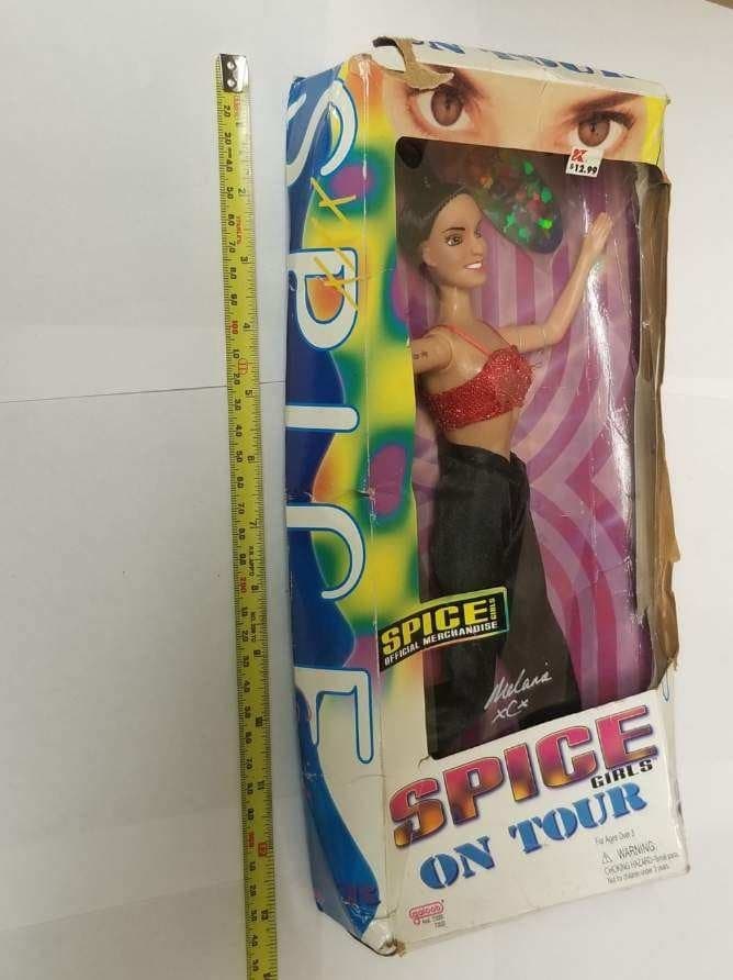 1998 Spice Girls Melanie Doll Figure 5