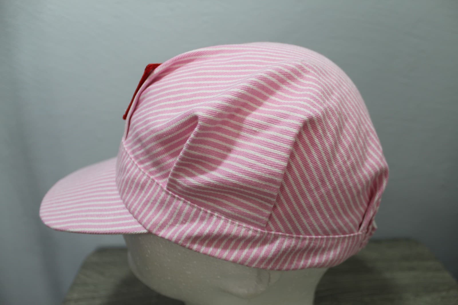 Riverside & Great Northern Railway Pink Striped Conductor Engineer Hat Youth 2
