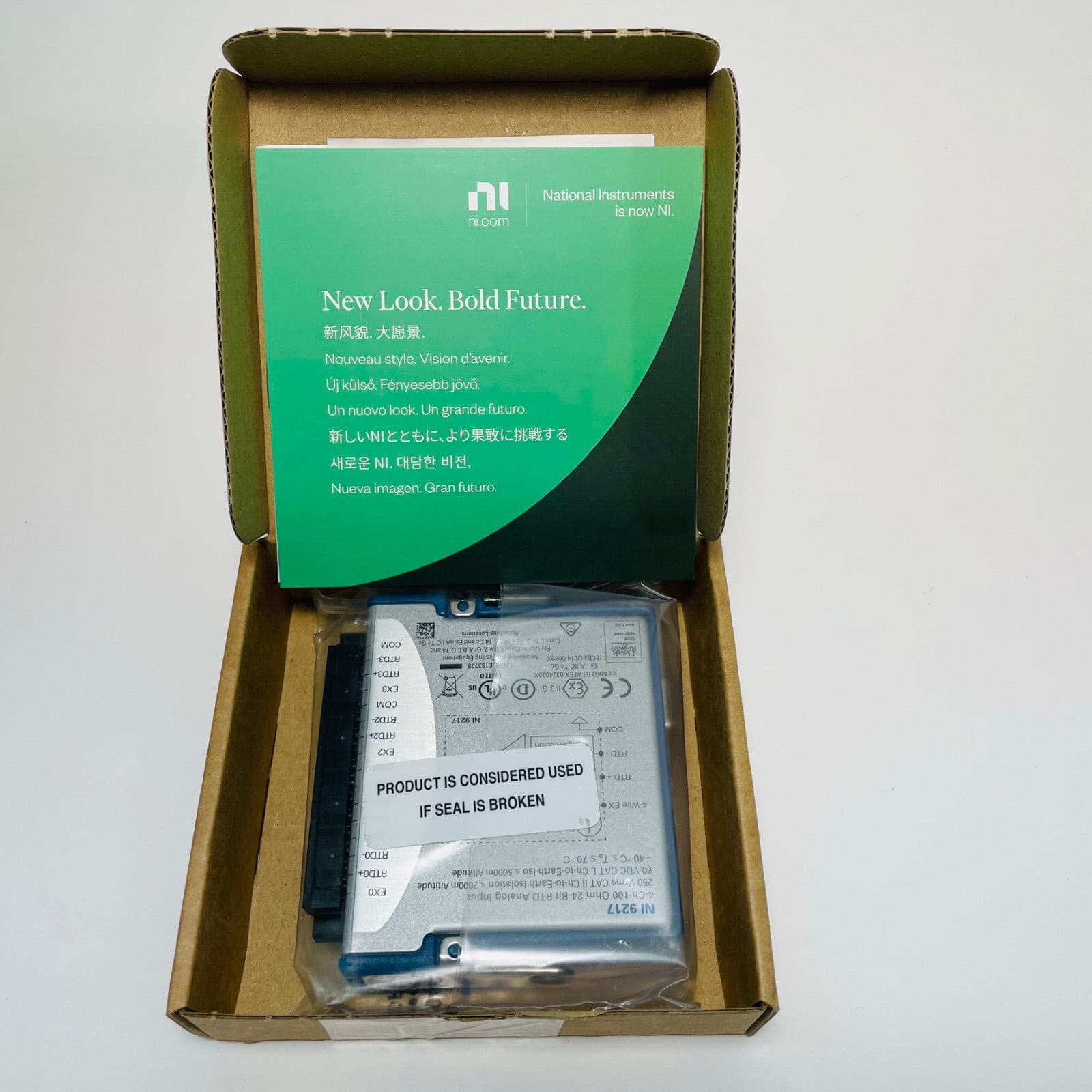 NEW National Instruments NI 9217 / 779592-01 Analog Input Module 3