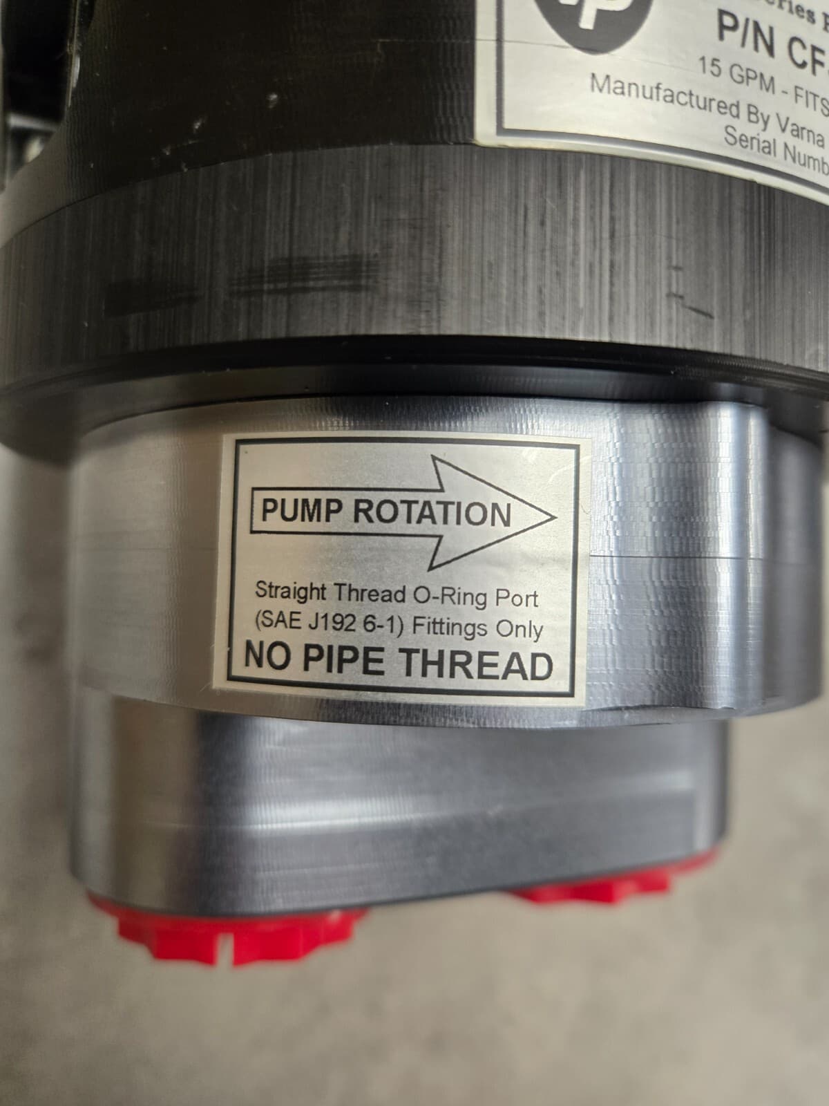 VARNA CF-15 OIL / PRE LUBE PUMP 5