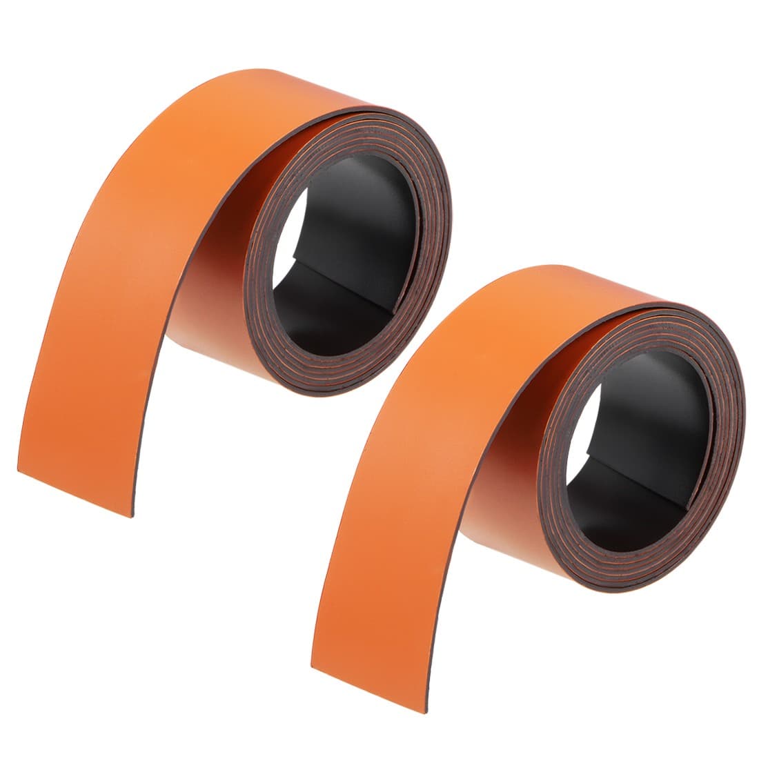 2pcs Dry Magnetic Flexible Eraser 3.3 Feet Magnetic Orange Leaf